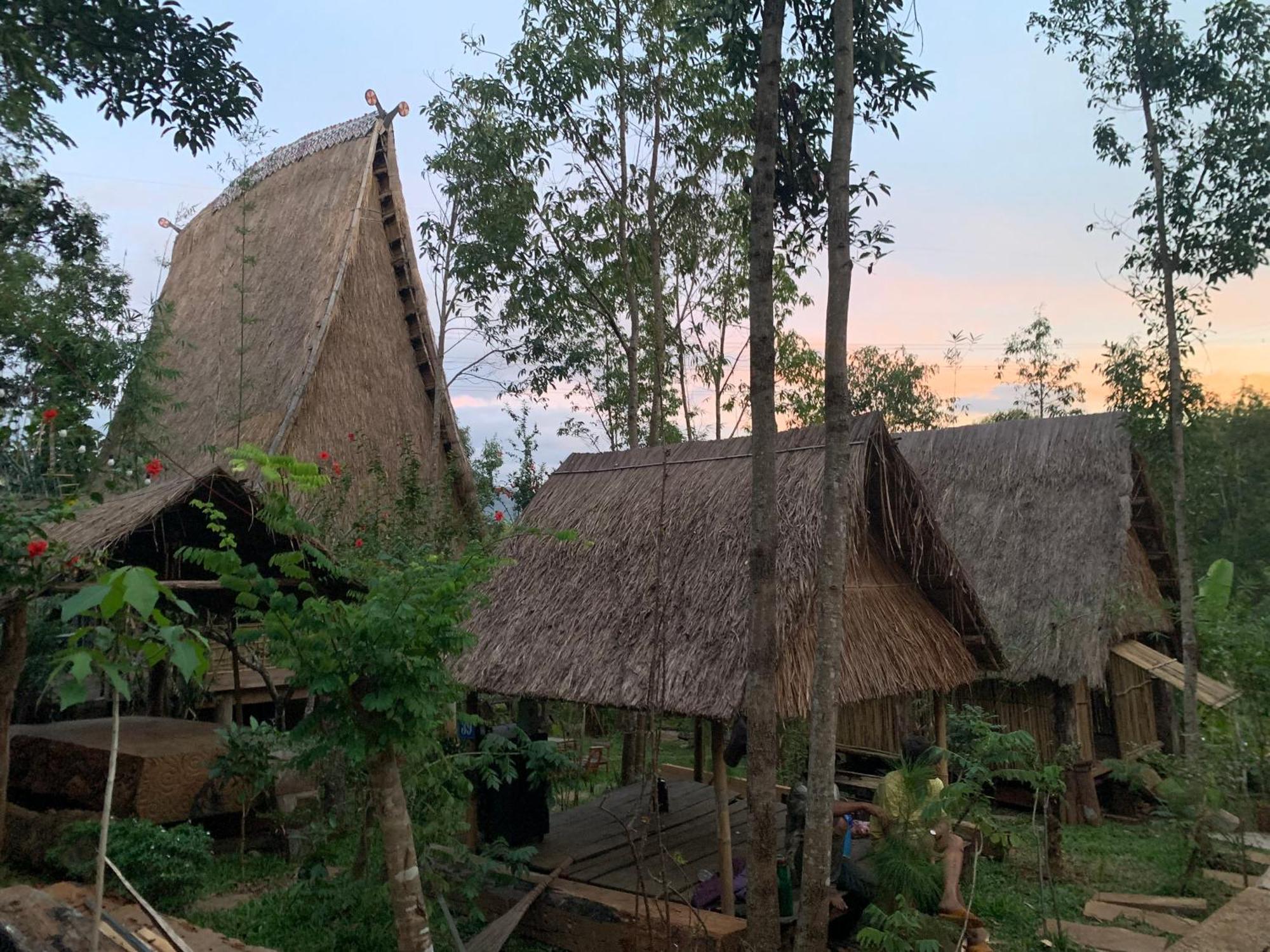 Khu Du Lich Sinh Thai, Nghi Duong Homestay Hoang Anh - Kon Xom Luh Tỉnh Kontum Exterior photo