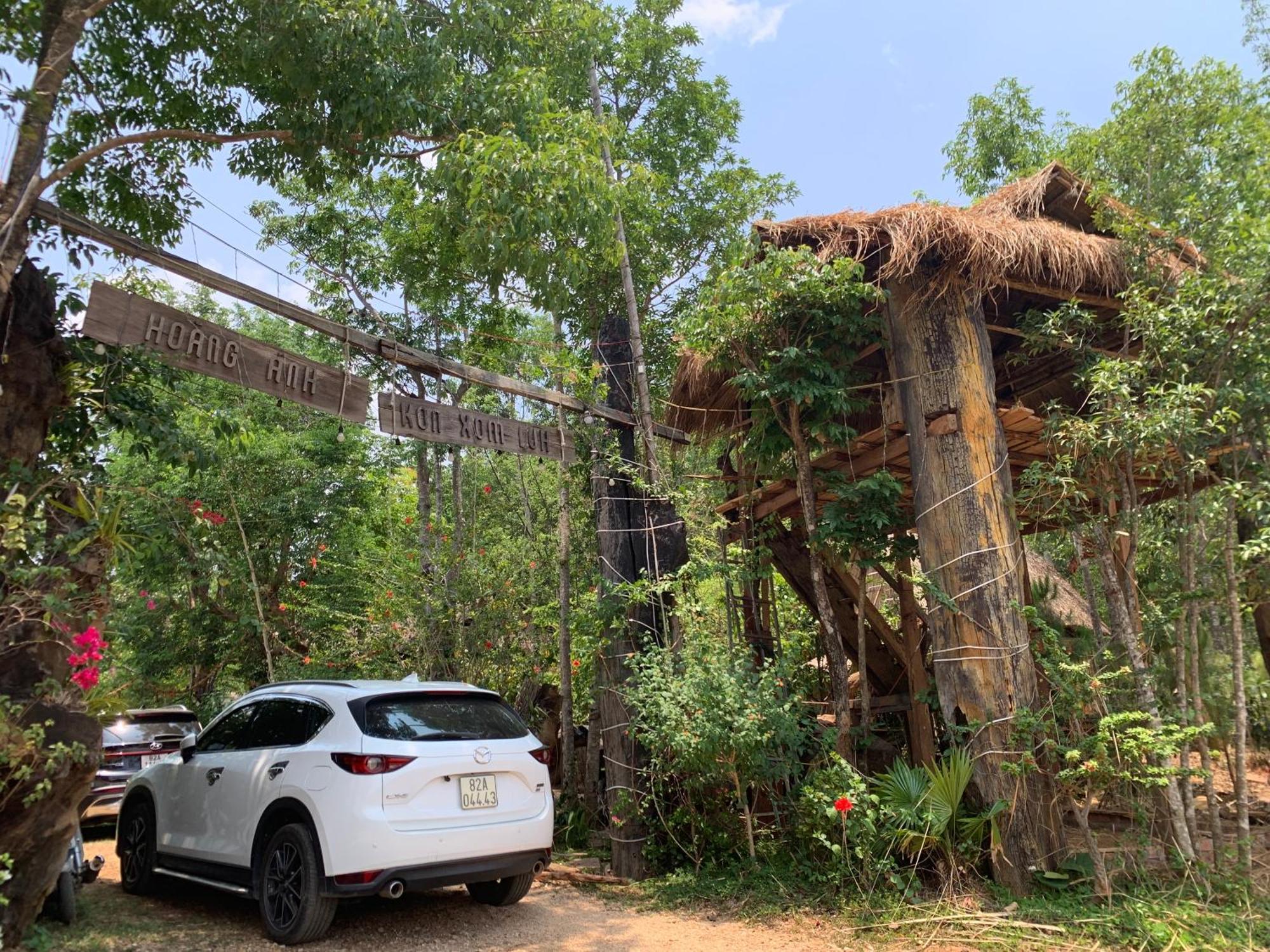 Khu Du Lich Sinh Thai, Nghi Duong Homestay Hoang Anh - Kon Xom Luh Tỉnh Kontum Exterior photo